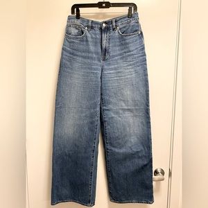 Madewell Super wide leg jean